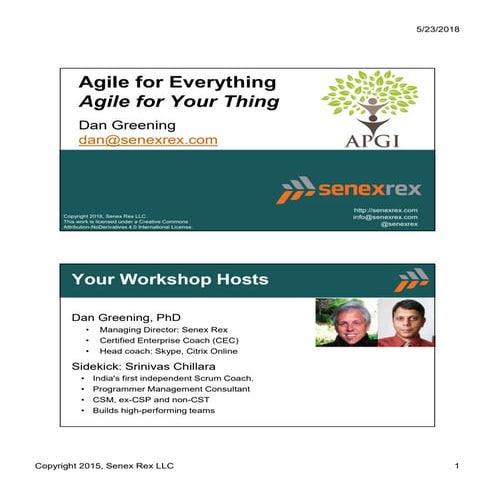 Agile for everything dan greening