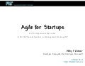 Agile for Startups