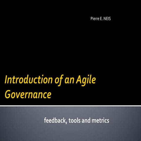 Agile governance v1.2
