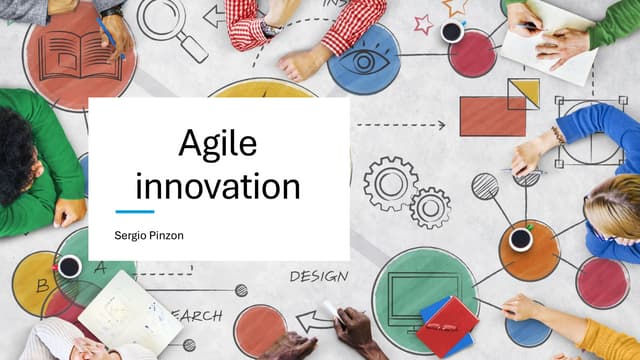 Agile Innovation- Lean start up- Business Model Canvas