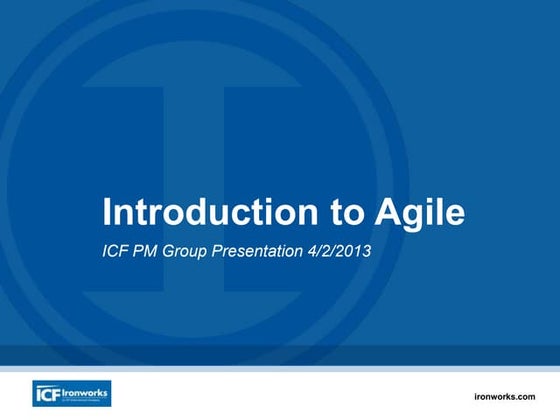 Agile Introduction