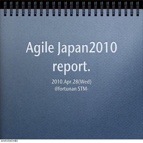Agile japanreport
