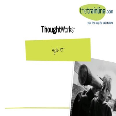 Agile kt presentation | PDF
