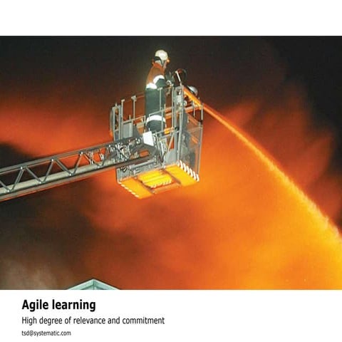 Agile learning in practise