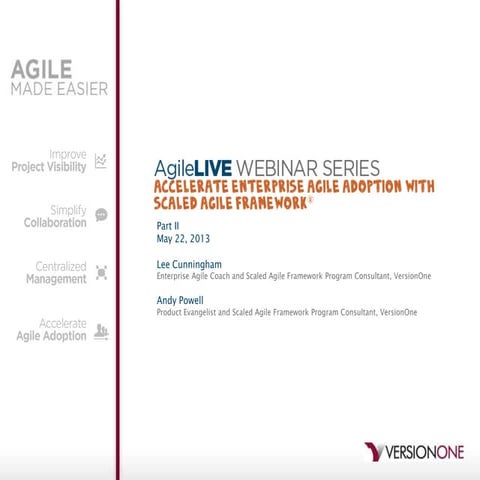 AgileLIVE Part II