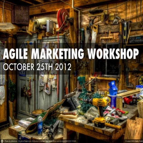 Agile Marketing Workshop 