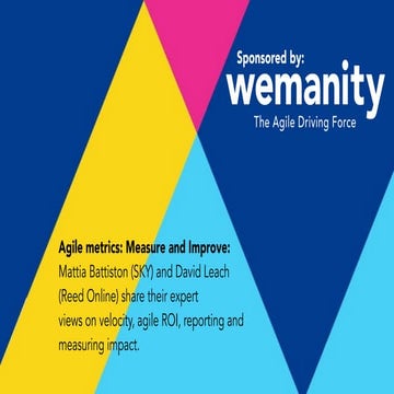 Agile metrics - Measure and Improve