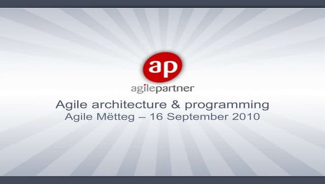 Agile Mëtteg series session 7
