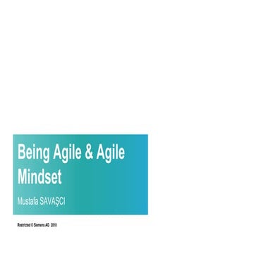 Agile mindset
