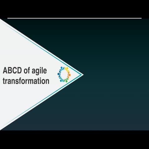 ABCD of agile transformation Canvas