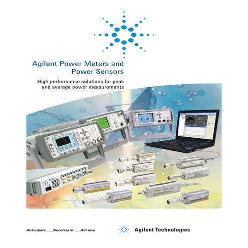Agilent power meters and power sensors
