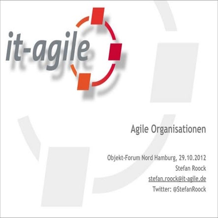 Agile Organisationen
