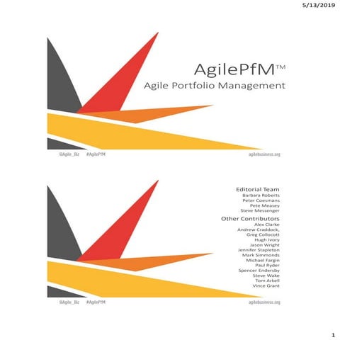 Agile Portfolio Management   Peter Coesmans
