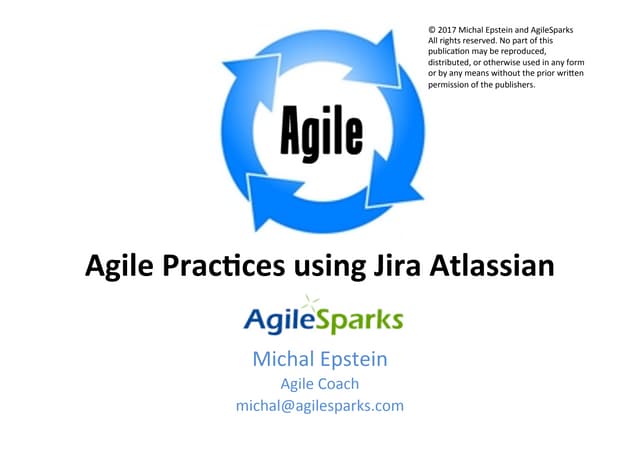 Agile practices using jira atlassian