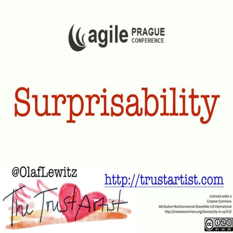 Surprisability - Agile Prague Sept 2016