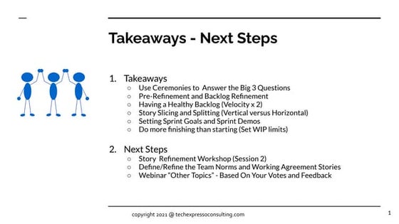 Getting to Ready Unhiding Work with a Backlog Refinement Board | PPT