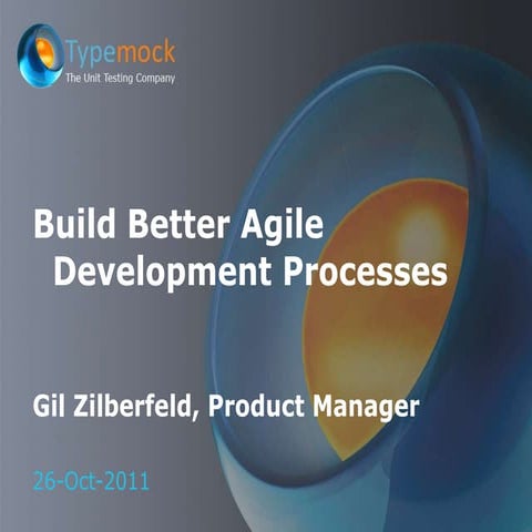 Building better agile processes