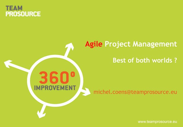 Agile project management