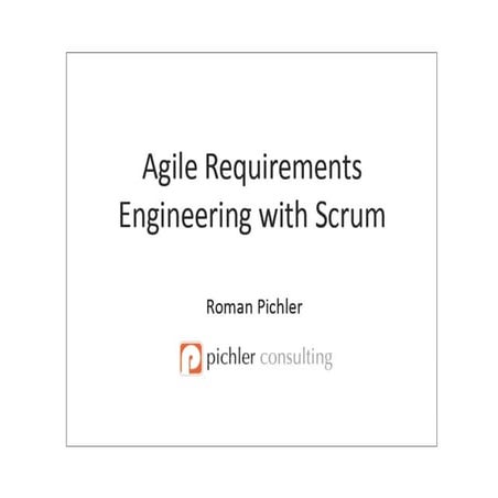 Agile requirements engineering with scrum