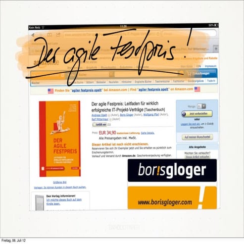 Scrum Day 2012 _ Der agile Festpreis