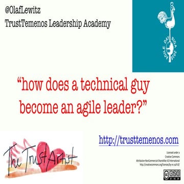 Agile Day Riga: How does a Technical Guy become an agile Leader?
