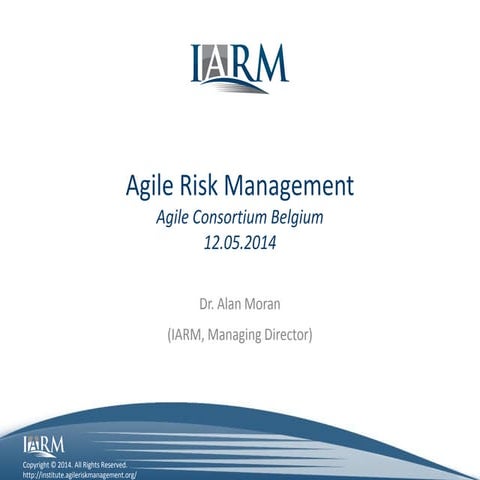 Agile risk management