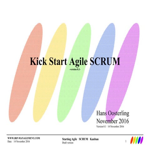 KICK START AGILE/SCRUM