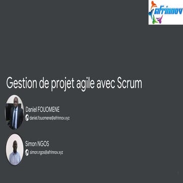Gestion de projet agile avec Scrum