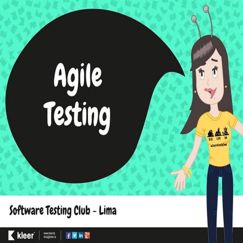 Agile Testing - Software Testing Club | PDF