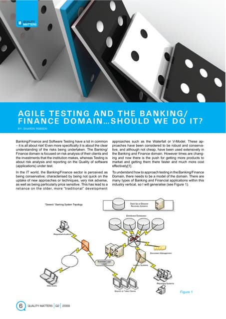 Agile testing and_the_banking_domain_2009