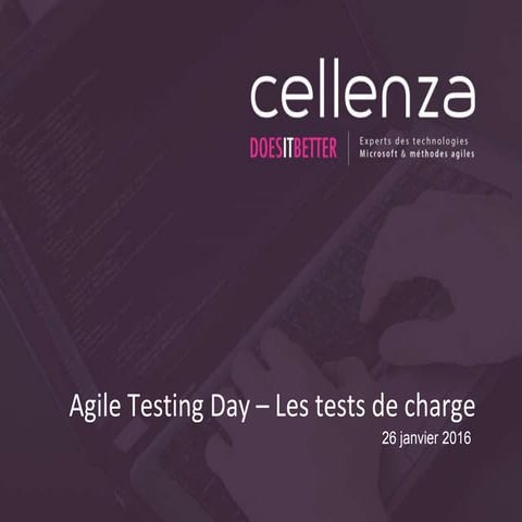 [Agile Testing Day] Tests de charge 