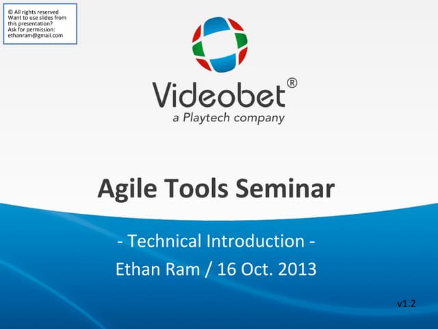 DevOps / Agile Tools Seminar 2013