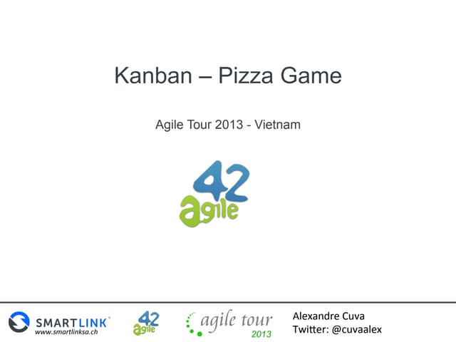 Kanban Pizza Game in Agile Tour Vietnam