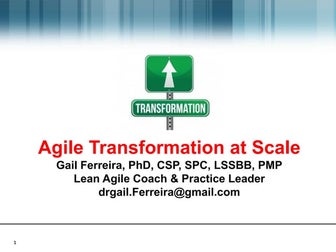Agile transformationatscale