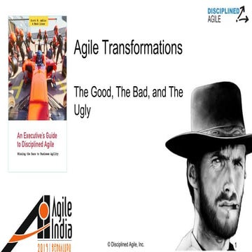 Agile transformations: The good, the bad, and the ugly