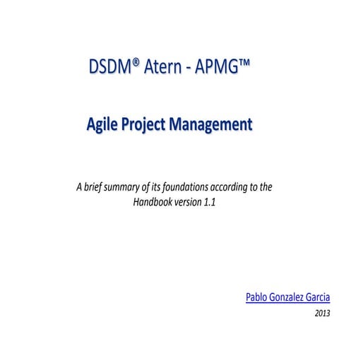 Agile Project Management