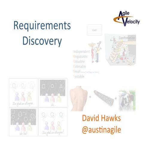 Agile velocity  - Requirements Discovery Presentation 