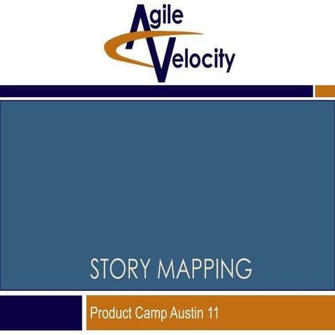 Agile Velocity Story Mapping Session from Product Camp Austin 11 #PCATX