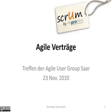 Agile Verträge