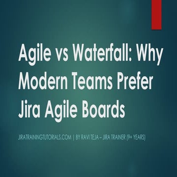 Agile vs Waterfall: Why Modern Teams Choose Jira Agile Boards in 2025