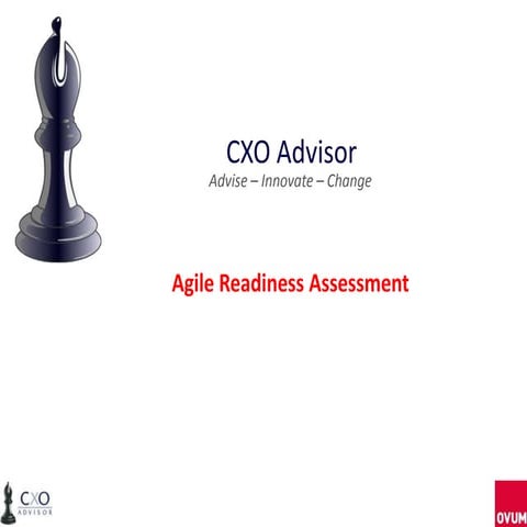 Customisable Agile readiness assessment