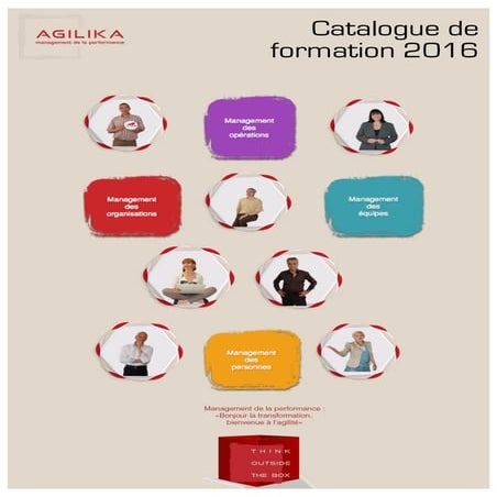 Agilika - Catalogue de formations 2016 