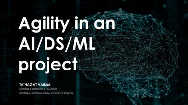 Agility in an AI / DS / ML Project