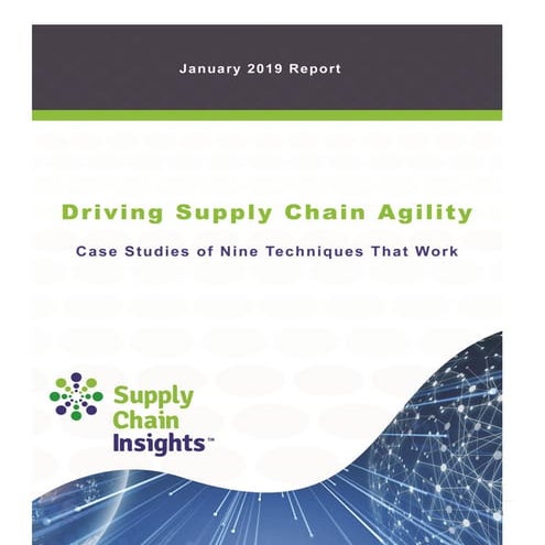 Driving Supply Chain Agility