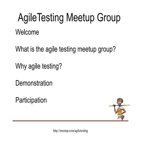 Agille Testing Meetup 1