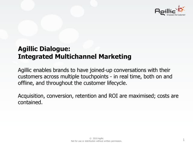 Agillic overview for vw used cars