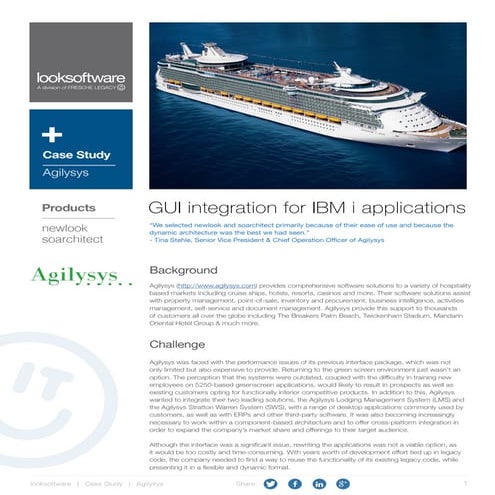 looksoftware Case Study: Paragon | PDF