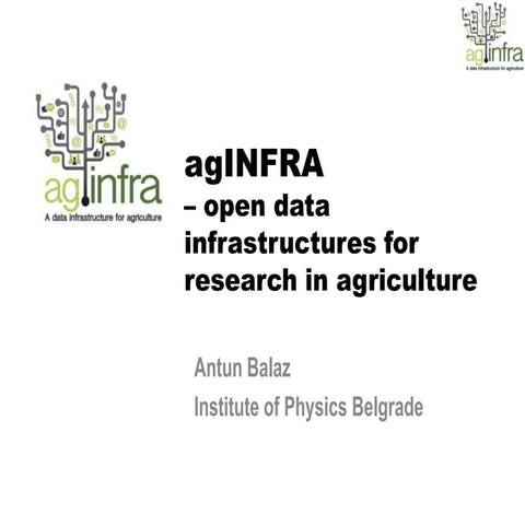 agINFRA CEFood Presentation