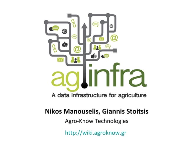 agINFRA Intoductory Presentation