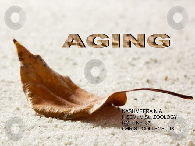 Aging